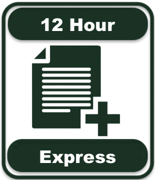 12 Hour Express Editing